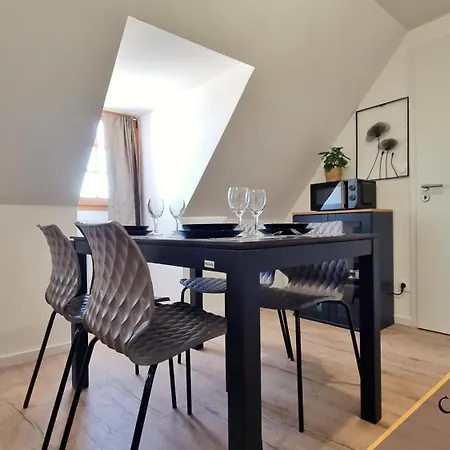 Les Appartements Charme Et Elegance Sainte-Croix-en-Plaine Chambre photo