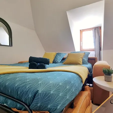 Les Appartements Charme Et Elegance Sainte-Croix-en-Plaine Chambre photo