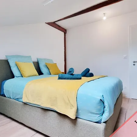 Les Appartements Charme Et Elegance Sainte-Croix-en-Plaine Chambre photo